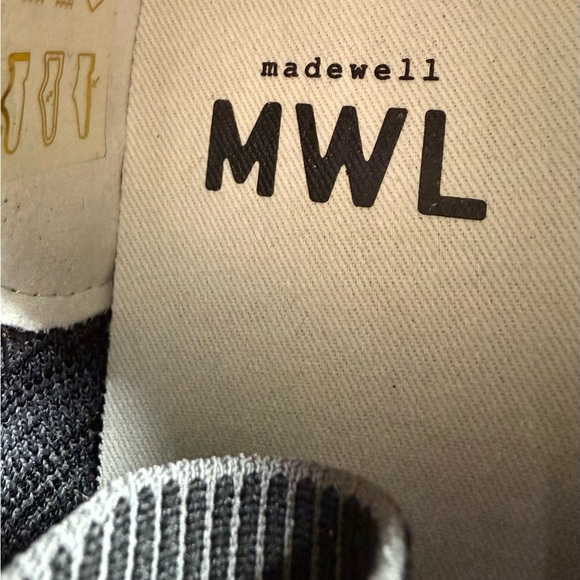 Madewell Black and Gray Knit UNISEX Sneakers 👟 - Picture 7 of 14